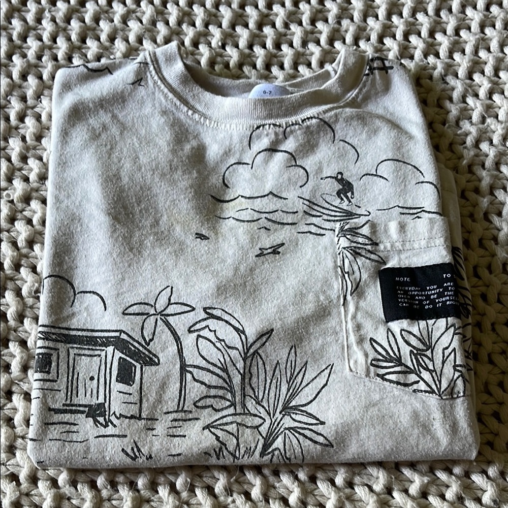 Zara Boys T Shirt, Size 6-7